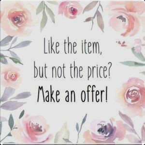 Always open to offers